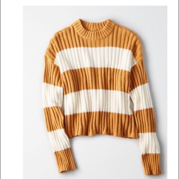American Eagle Outfitters Sweaters - NEW AMERICAN EAGLE STRIPED SWEATER SIZE MEDIUM